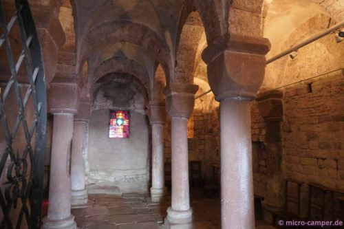 Die romanische Kapelle hat eine ganz andere Wirkung,