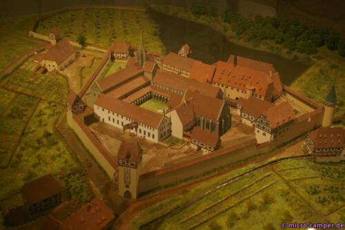 Modell des Klosters Bebenhausen