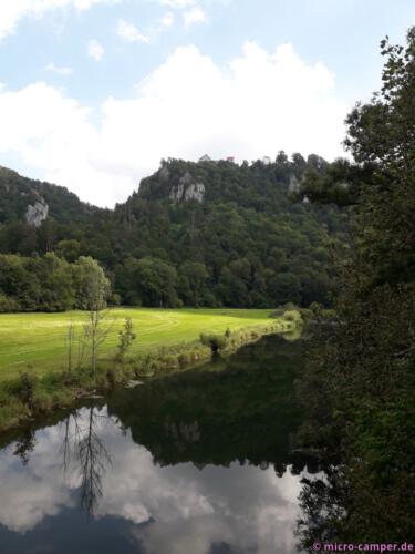Überquerung der jungen Donau