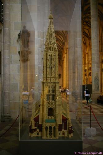 Auch aus Legosteinen beeindruckend