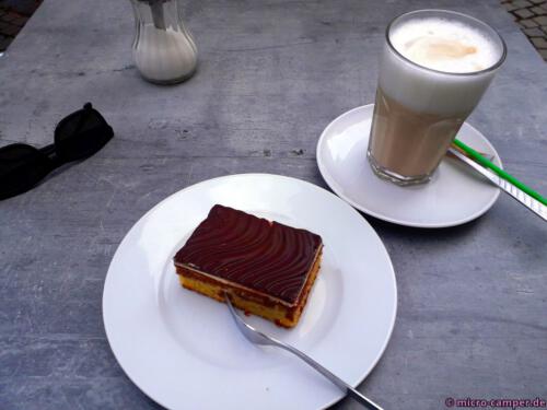 Jetzt eine echte Donauwelle, inklusive Kalorien ;-)