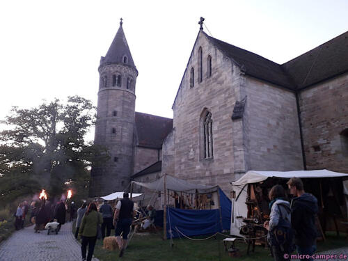 Das Gelände ist perfekt für einen Mittelaltermarkt!