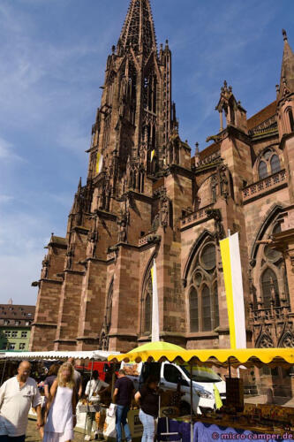 Der Markt um das Münster, wie eh und je