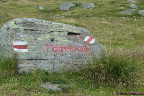 Geschafft, ab ins Warme und Trockene!