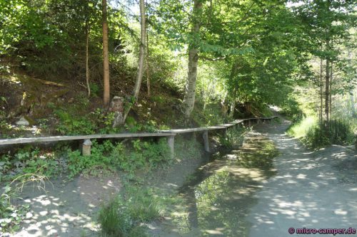 Wenn das Wasser mal höher sein sollte,