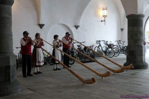 Ich mag den Klang der Alphörner,