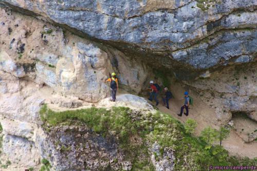 Da muss ich auch gleich lang (unterer Klettersteig)