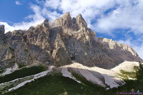 Der Einserkofel bleibt stets an meiner Seite
