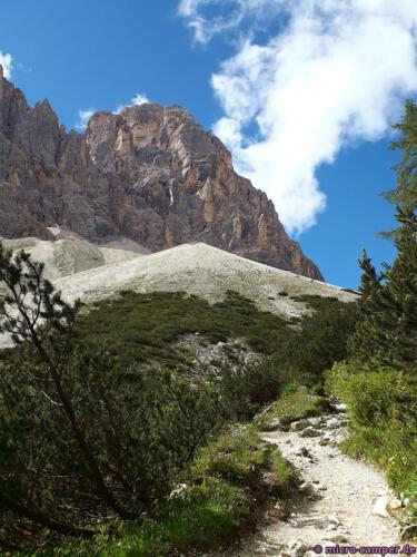 Der Weg ist durchweg schön und leicht zu finden