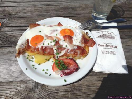 Deftig mit gutem Tiroler Speck