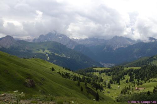 Blick zurück ins Fassatal