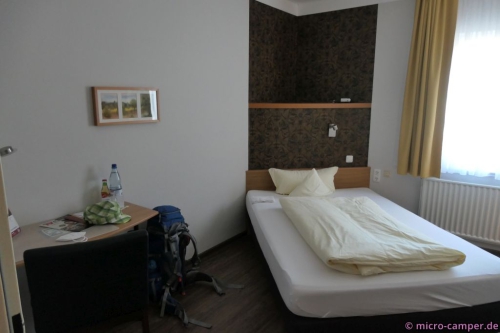 Im Hotel "Seeschlößchen" gibt es echte Einzelzimmer, 