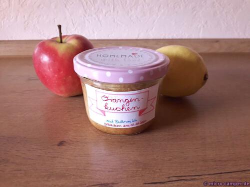 Lieblingskuchenteig mixen, backen, heiß zuschrauben ...