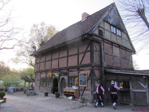 Der "Spieker", wir haben in der ersten Etage gesessen