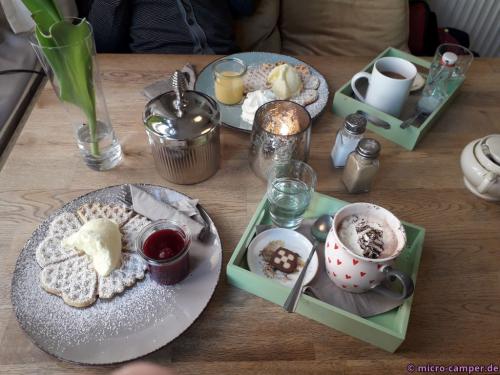 Alles ist liebevoll arrangiert und schmeckt auch noch lecker!