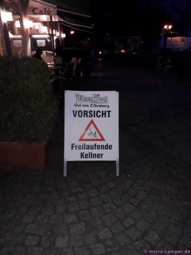 In der City von Zwischenahn heißt es aufpassen! :-D