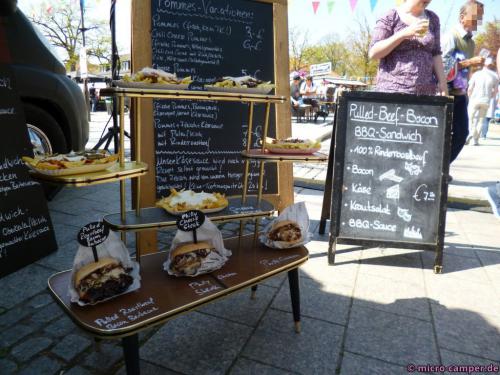 Street Food Festival - auch dafür können Omas alte Regale herhalten